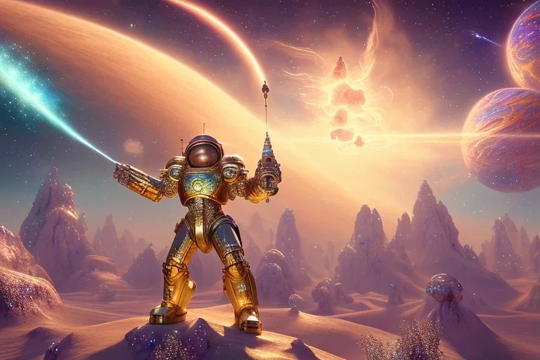  white and gold crystal cosmic and galactic ambiance, full of details, smooth, bright sunshine，soft light atmosphere, light effect，vaporwave colorful, concept art, smooth, extremely sharp detail, finely tuned detail, ultra high definition, 8 k, unreal engine 5, ultra sharp focus