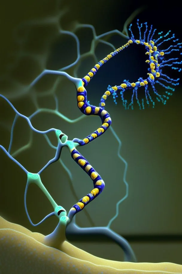 dna attempting to leave the neuron through the axon hillock