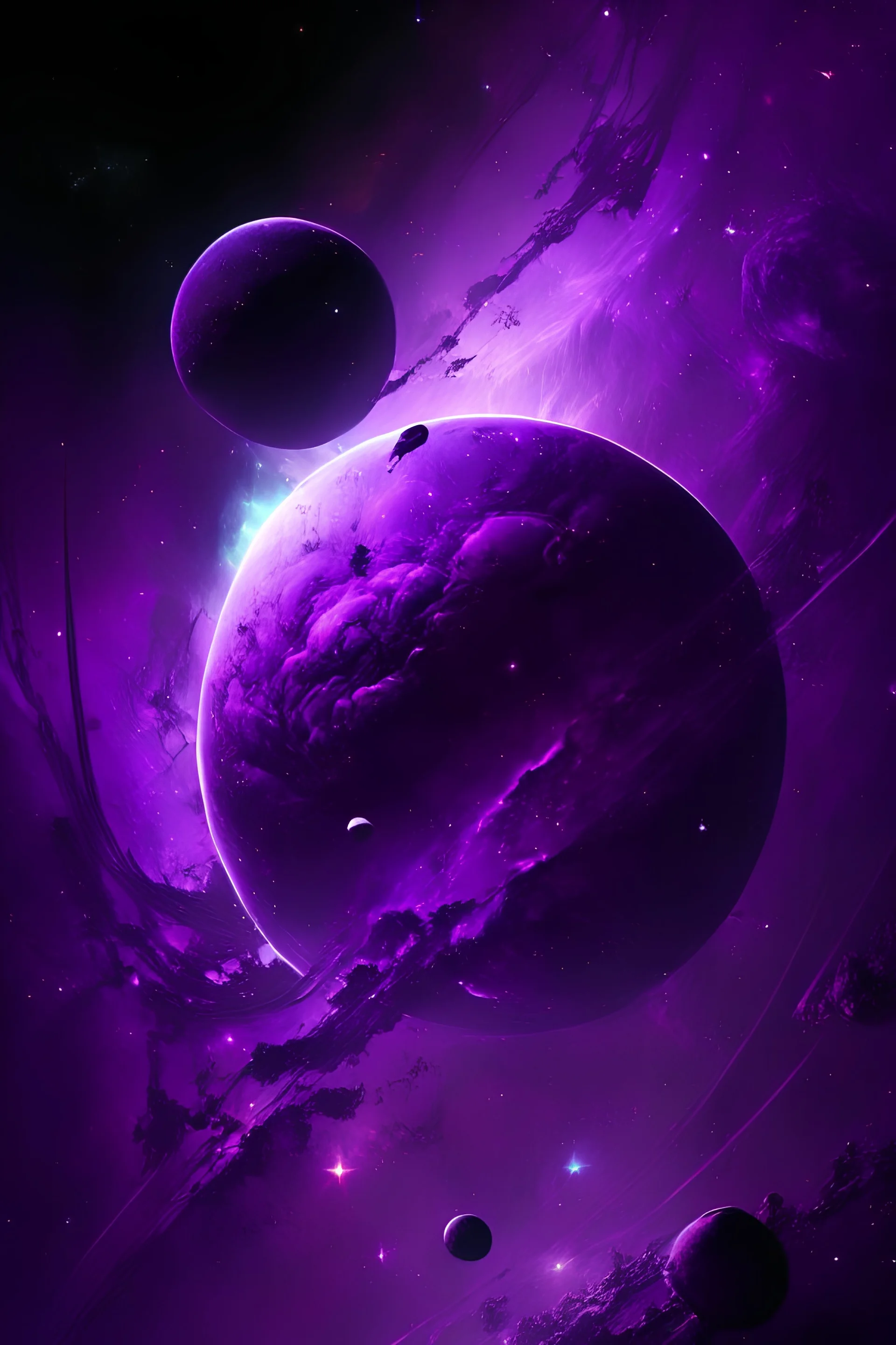 Space purple
