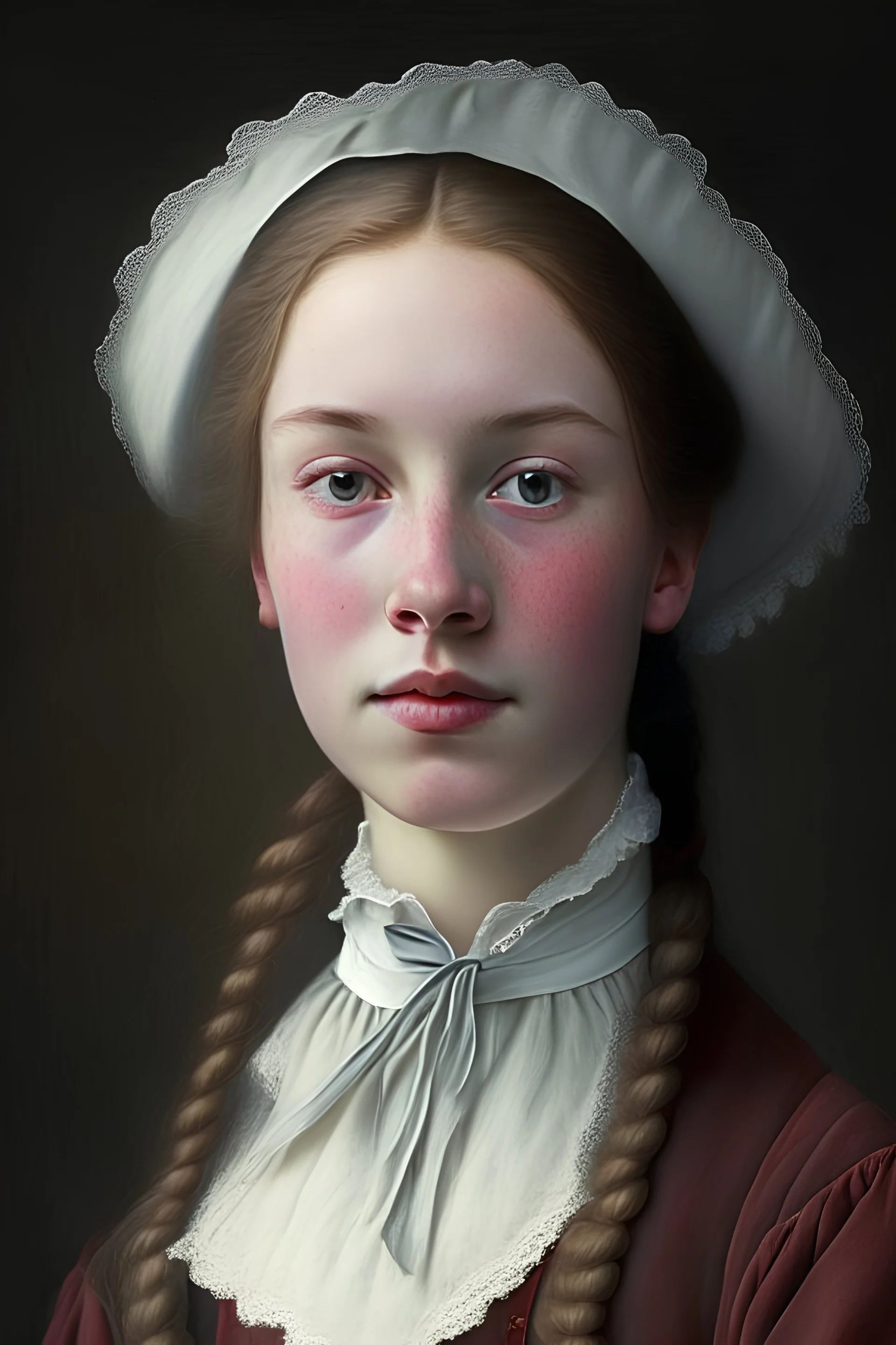 Young period englishwoman