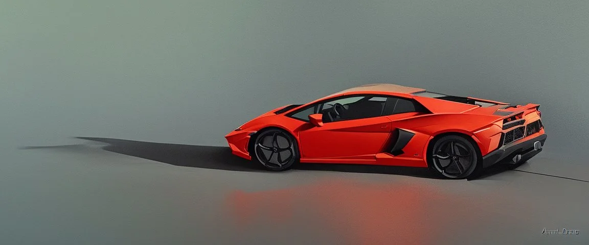 lambo by Andrea del sato