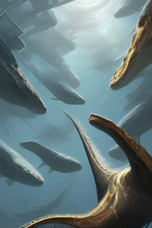 plesiosaur scifi art