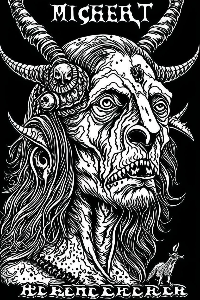 A goat black metal 2d