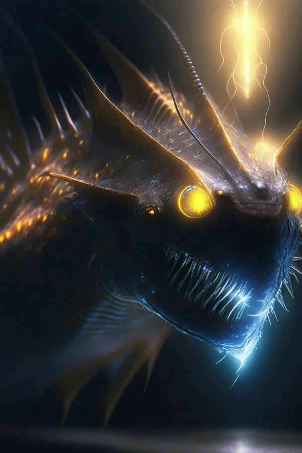 Ray creature ,ultrarealistic, dramatic lighting, electrical details, high details, 4k, 8k, best, accurate, trending on artstatio