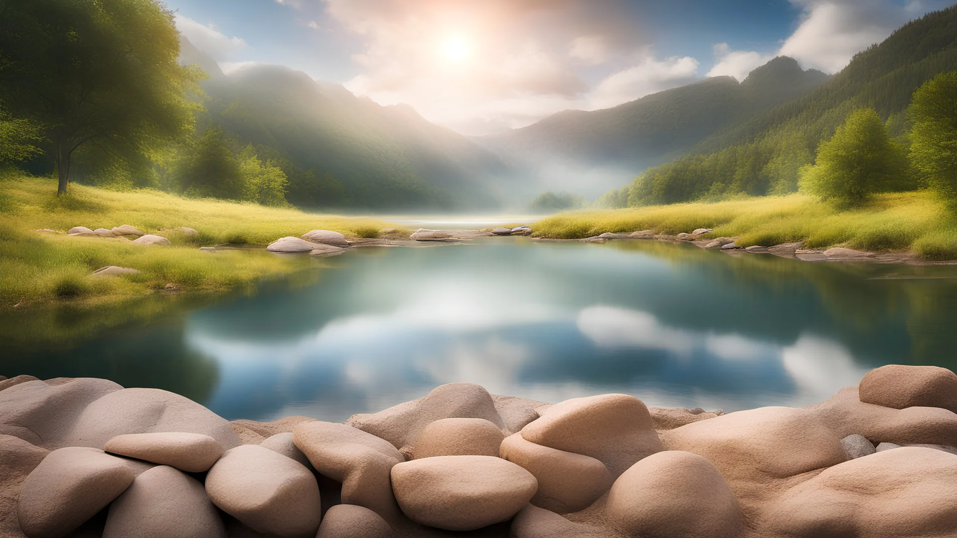 A vibrant and uplifting natural landscape with realistic wallpaper with high quality photos. Lens Diameter: 84mm Image Format :RAW, Lighting: Soft Lighting and Studio Light, White Balance: Auto (WB Auto), Focus: Super Focus, Exposure: Auto (ISO auto), Aperture: True Photo (maximum detail), Zoom (Good zoom optics) Depth of Field: Masterpiece (for creating depth of field and focusing details).