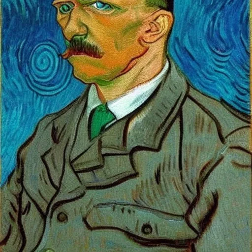 Hitler by van gogh