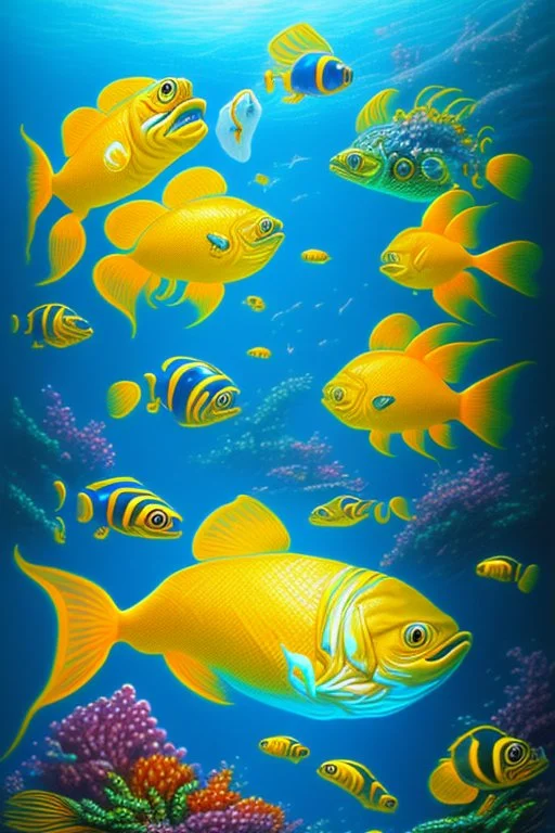 Yellow fish