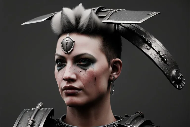  punk roman warrior