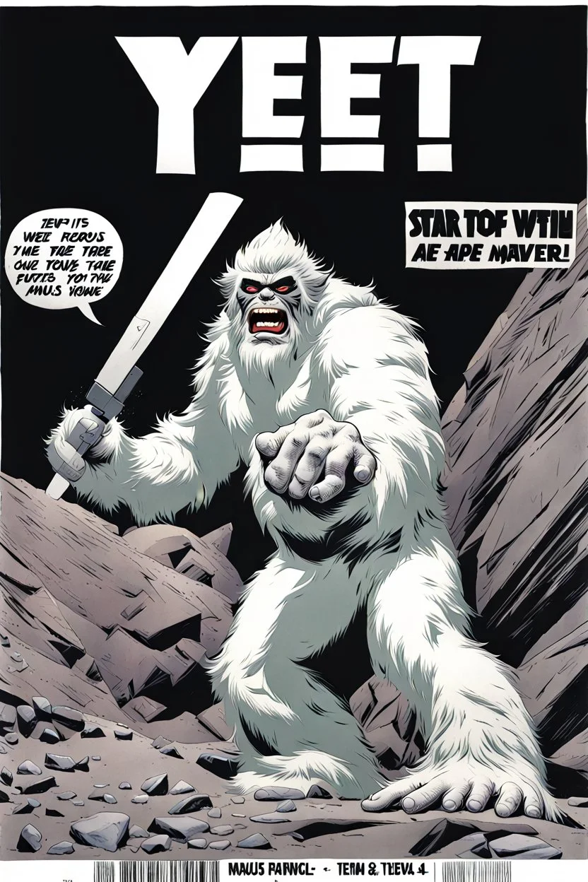 Epi-Yeti, Marvel, issue 1 cover, famous