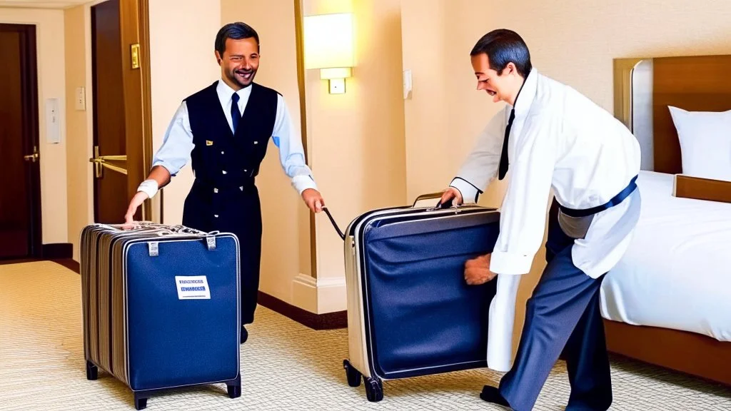 hotel employee stealing someones baggage