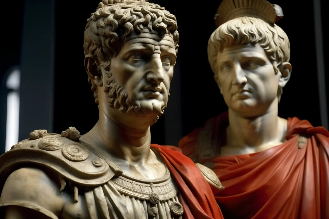 Emperor Nero AND HIS Vindex advisor