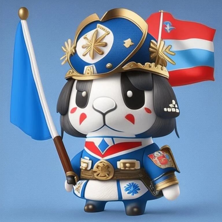 Artigas Uruguay, japanese mascot style