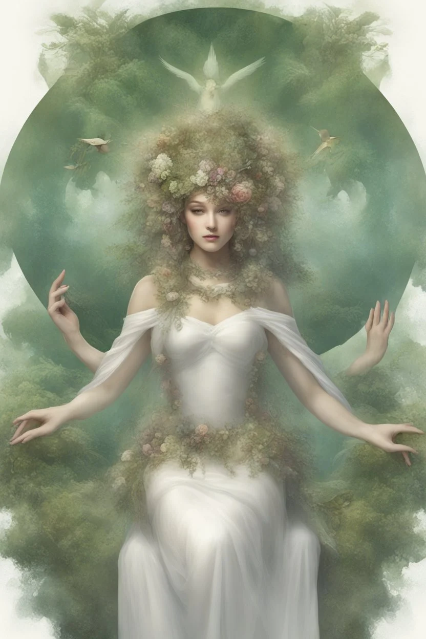 Goddess of nature and harmony