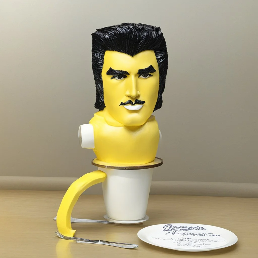 Another Elvis Made from Margarine