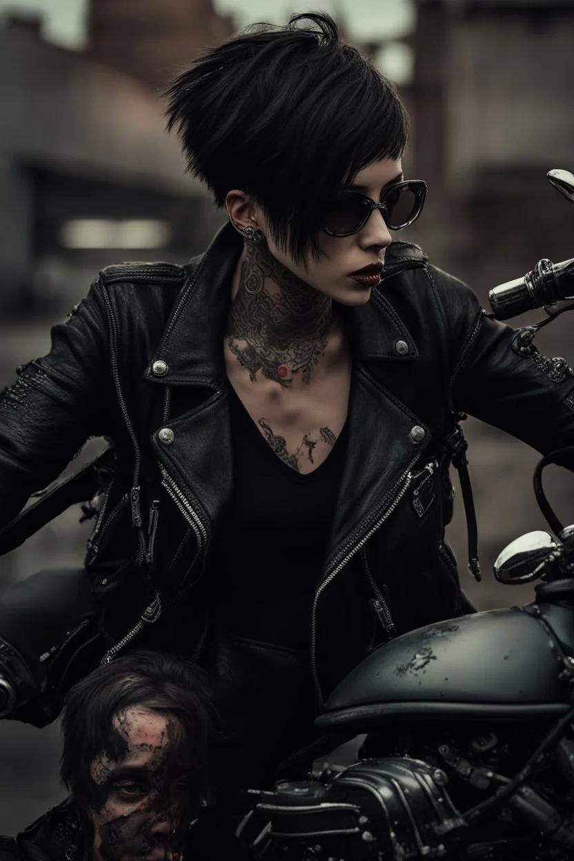 Mercenary Garage - Custom Bike, SciFi & Punk Engineering Blog: Cafe Girl