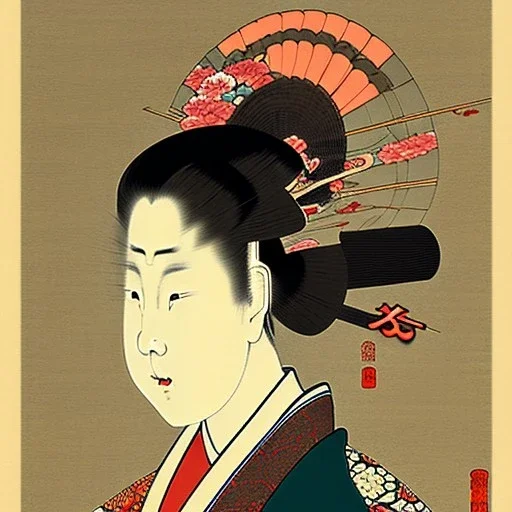 Ukiyo-e, japanese banner