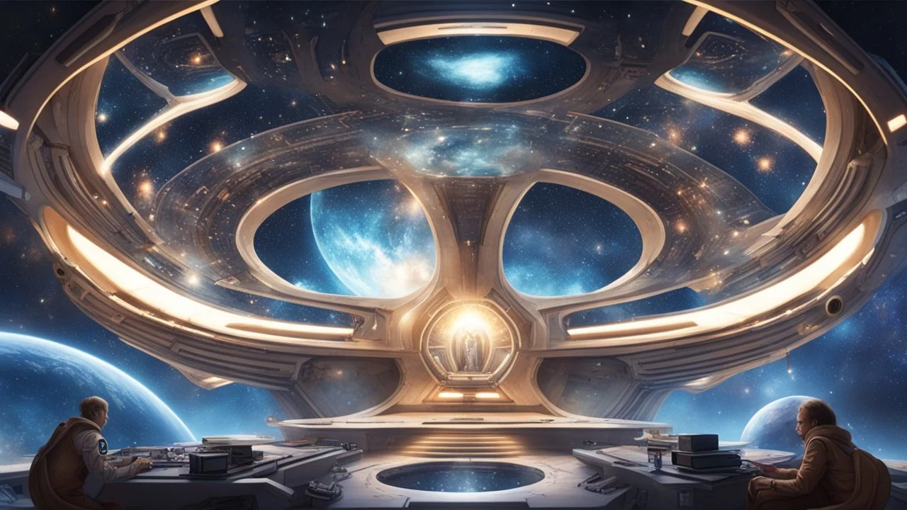 the galactic federation of world in a spaceship called solaris