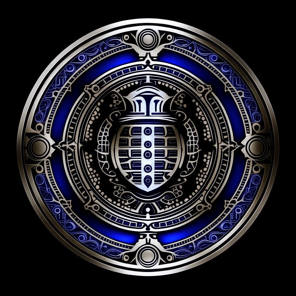 Circle Timelord Doctor Who logo from the medieval era