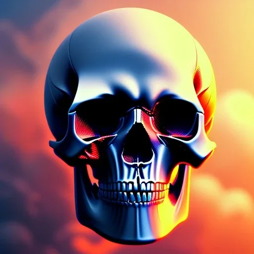 Mechanical skull, full body close up, soft light atmosphere, light effect，vaporwave colorful, concept art, smooth, extremely sharp detail, finely tuned detail, ultra high definition, 8 k, unreal engine 5, ultra sharp focus