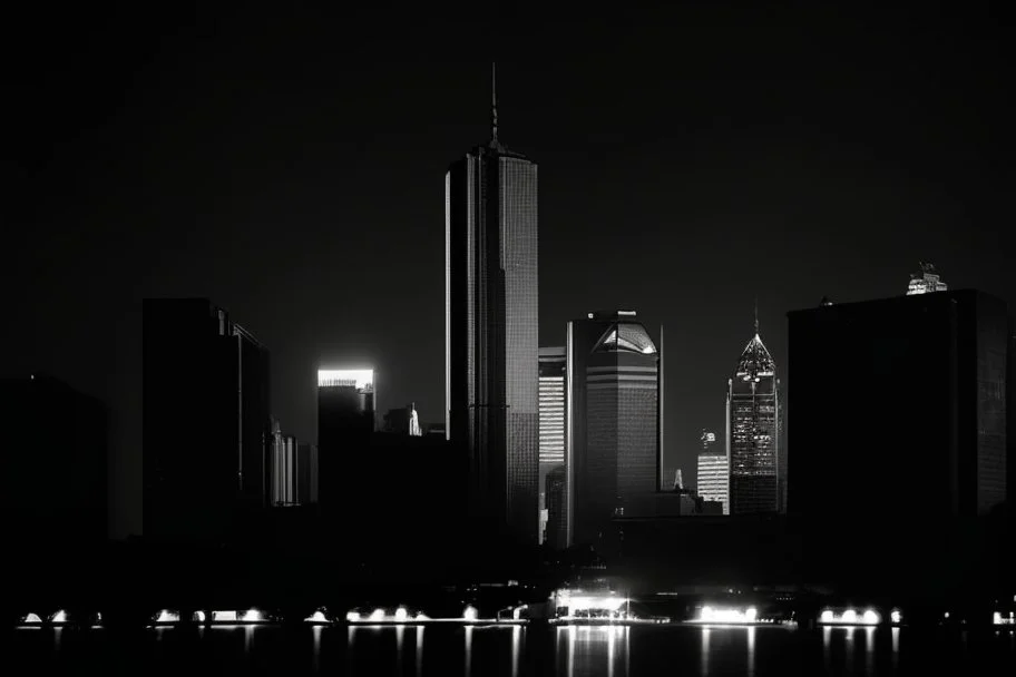 City, black and white Photgrphy