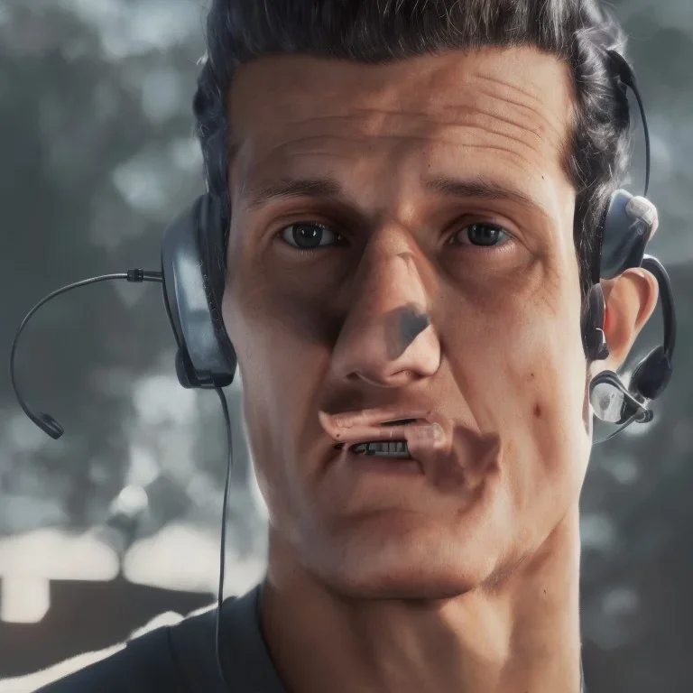 casey Neistat, photorealistic, by Greg rutkowski