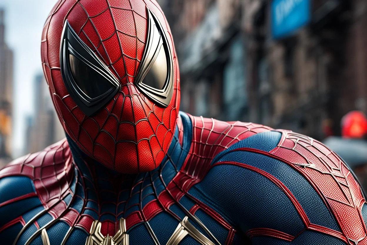 Spider man in 8k live action artstyle, assassin custom, intricate details, highly detailed, high details, detailed portrait, masterpiece,ultra detailed, ultra quality