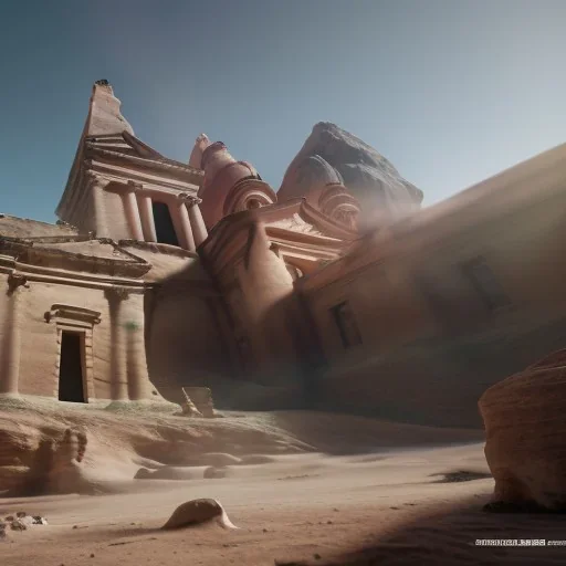 Petra + Ürdün, photo realistic, ultra realistic, unreal engine