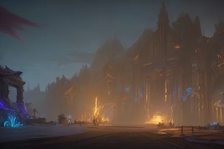 Torchlight 2 architecture gold mine concept in heroes of the storm