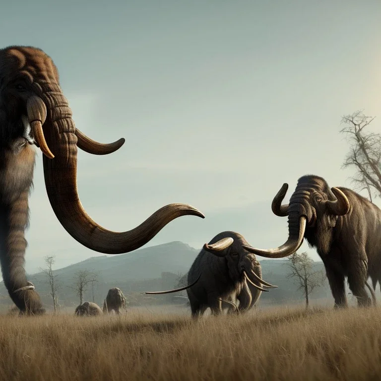 mammoth and man prehistoric savannah hunter