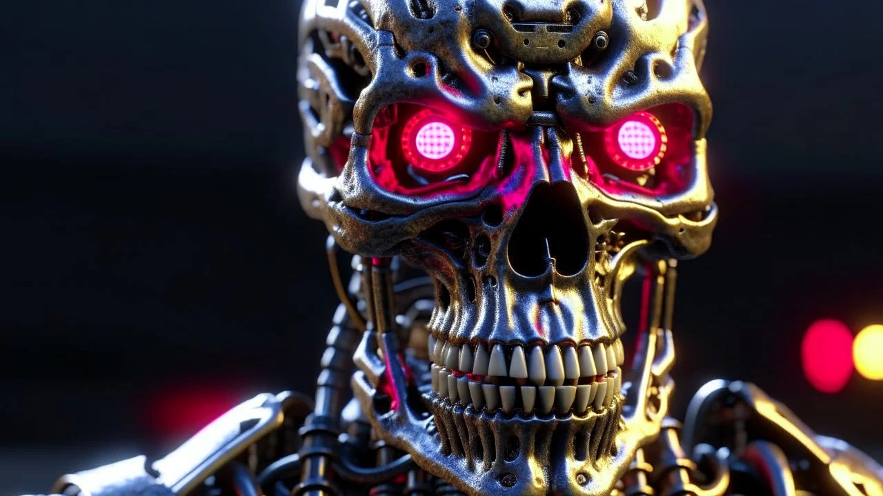 4k full detail, realistic, terminator ac dc style