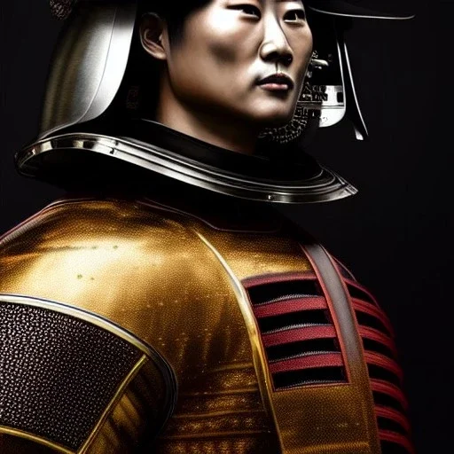 Ultra detailed fullbody Portrait in oil on canvas of medieval SAMURAI with armor,helmet,extremely detailed digital painting,ultrarealistic skin,intense stare, extremely detailed face, crystal clear eyes, mystical colors ,perfectly centered image, perfect composition, rim light, beautiful lighting,masterpiece ,8k, stunning scene, raytracing, anatomically correct, in the style of Simon Bisley and Ohrai Noriyoshi and robert e howard and Steve Jung and Wizyakuza and uncannyknack.