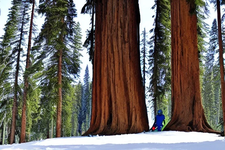  big tree in the ski