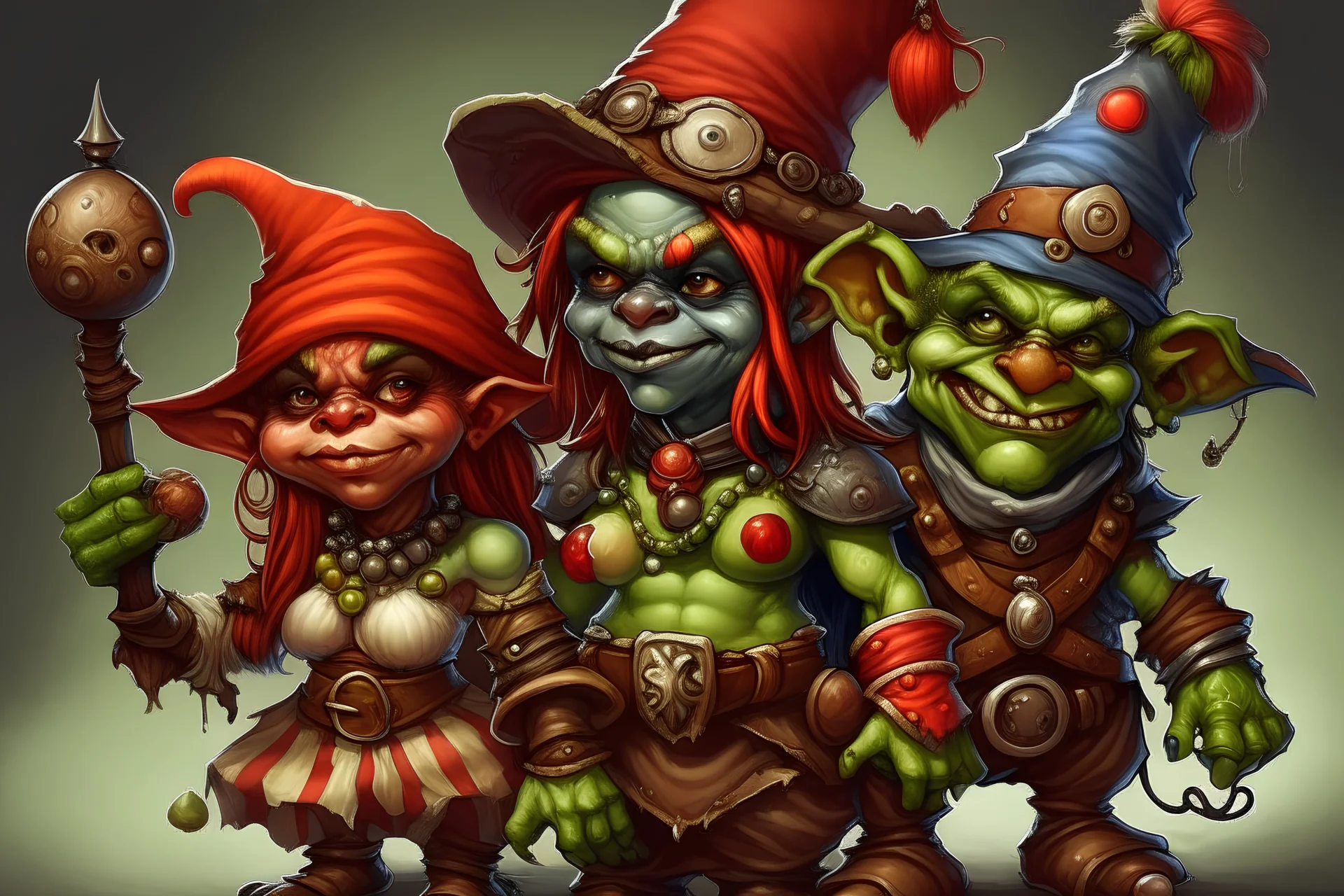 midget pirate goblin clown badgirls