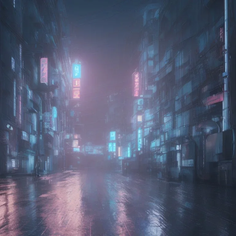 clean art, Tokyo, Rain, soft lighting, soft pastel gradients, high definition, 3d icon clay render, blender 3d