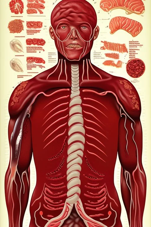 meat blood guts entrails body parts