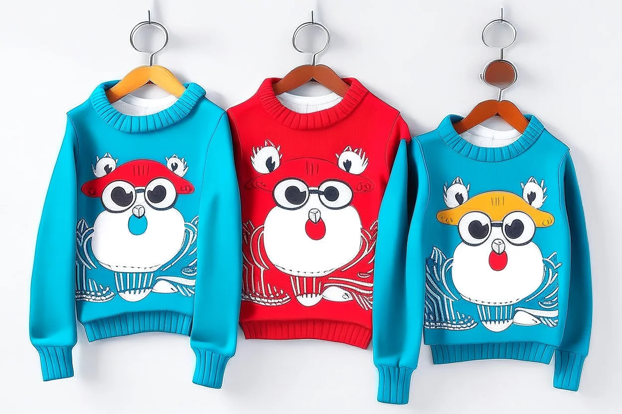 cool fun winter clothing brand winter wear random design party animal theme simple 3 colours