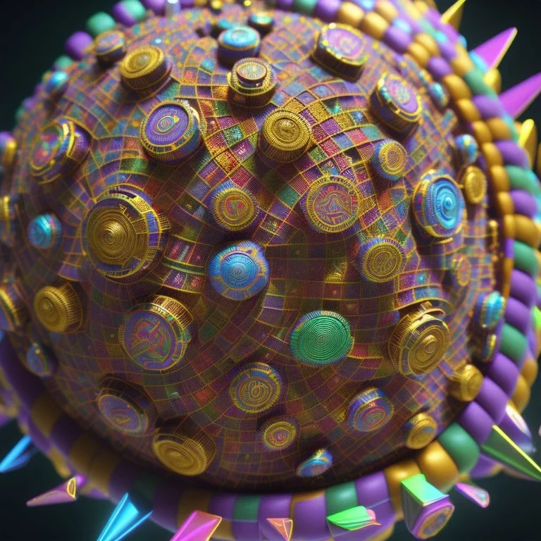 kente, thread, embroidery, cinema 4d render, high detail