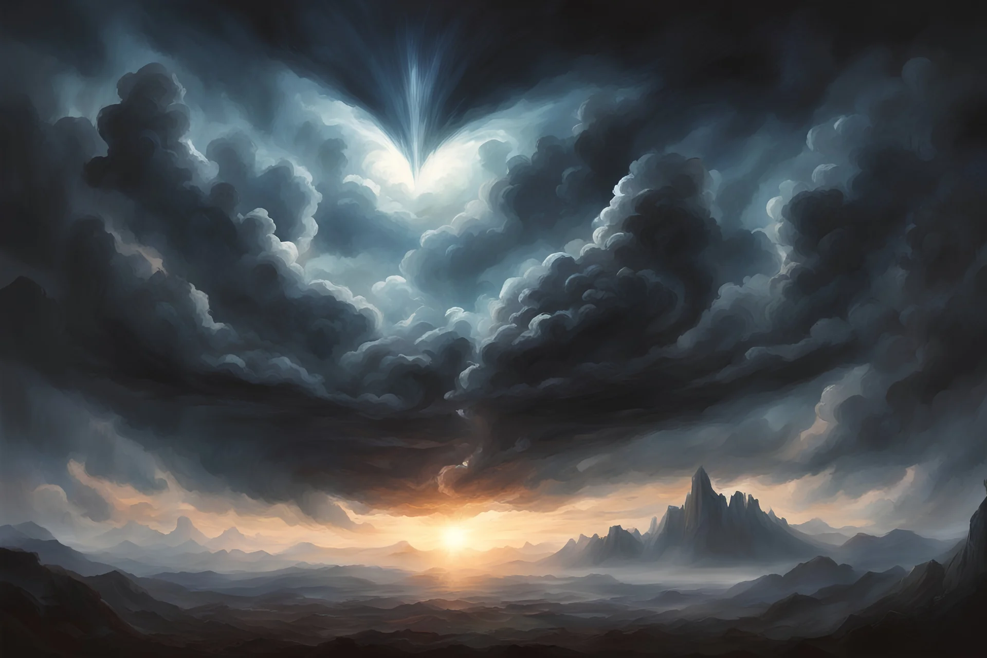 Darkness falling sky love for god and the elemental shaman