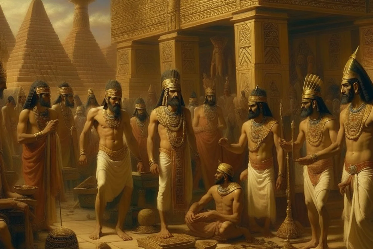 Annunakis in egytian time