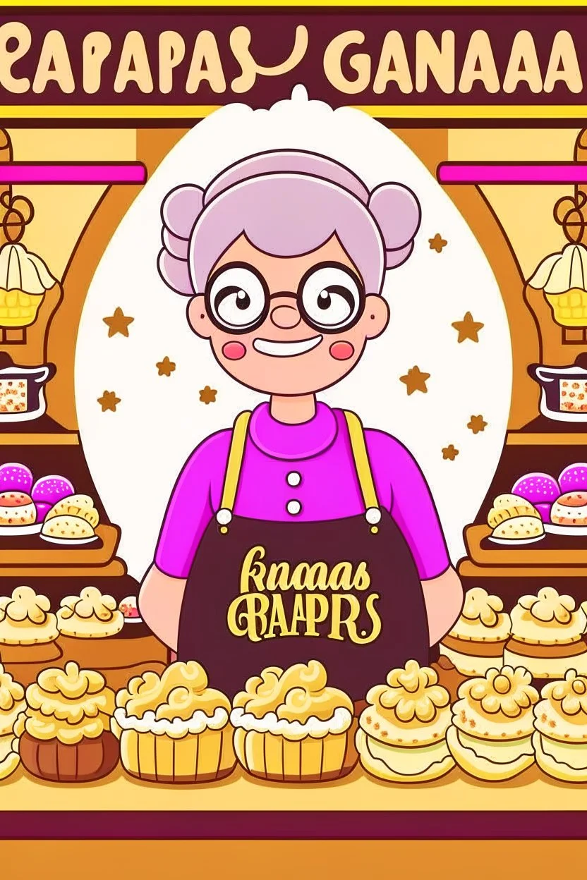 Grandma bakery graphic