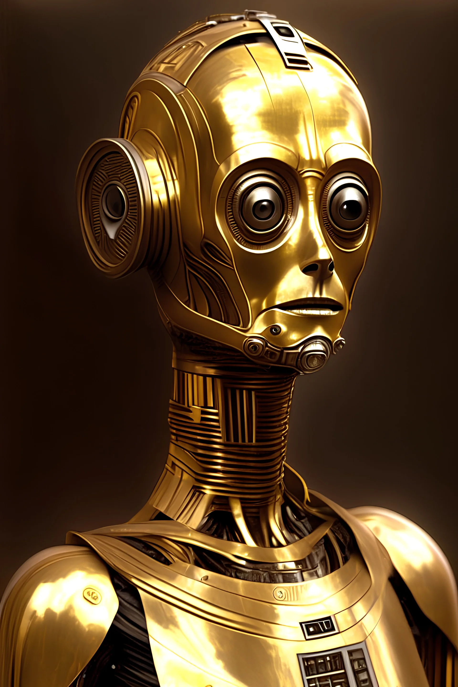 c3po as a human