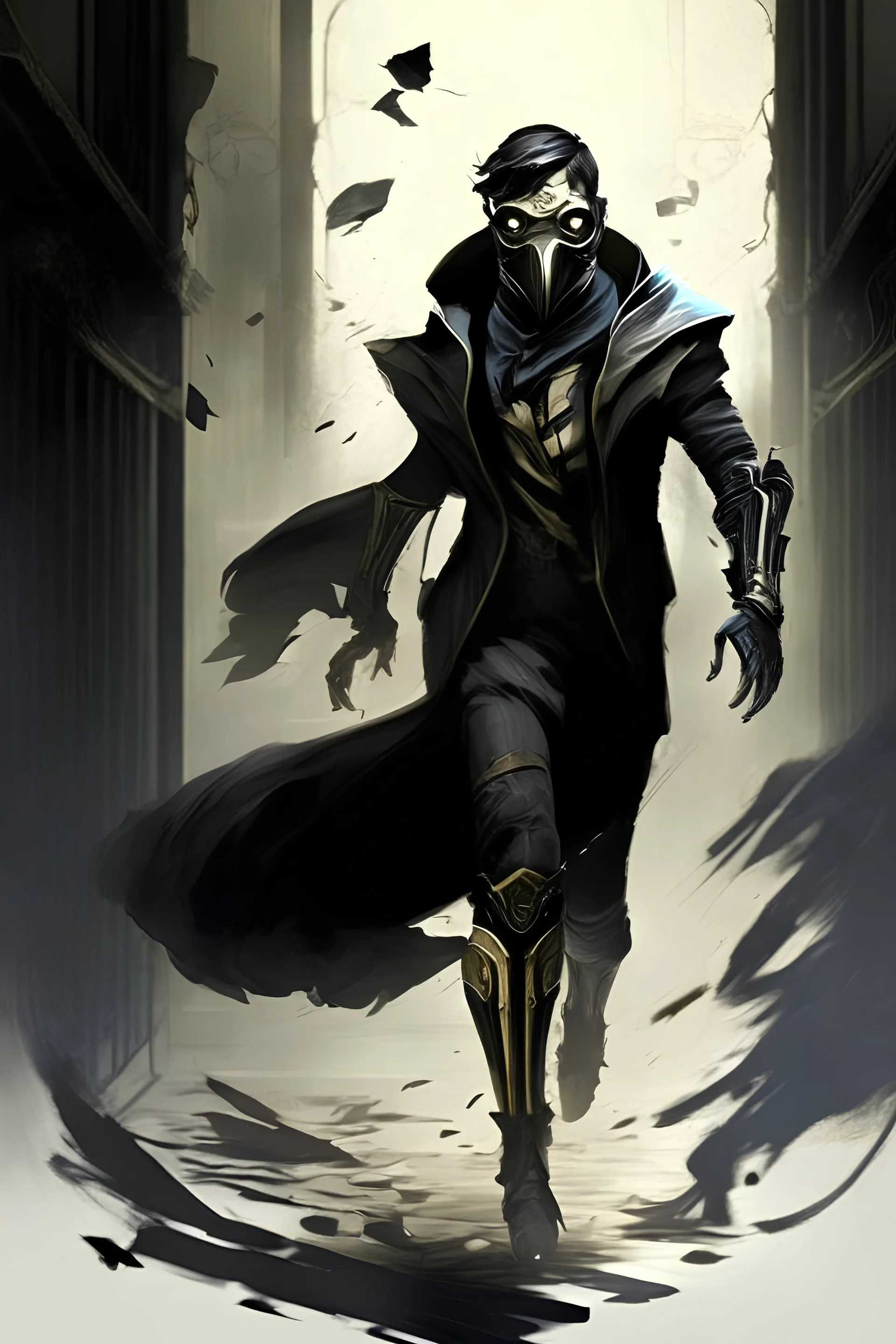 DISHONORED run full body