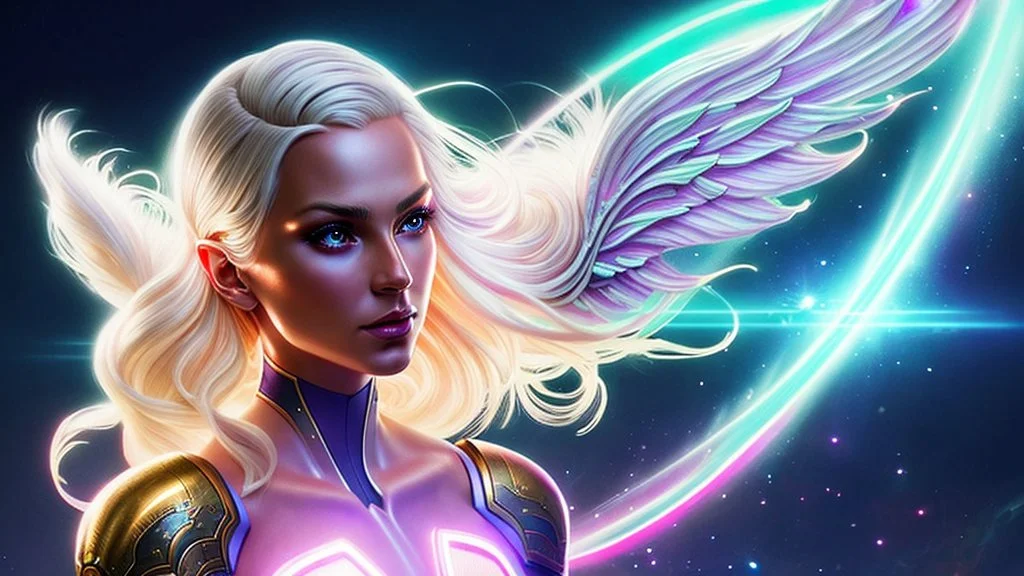 Lexica Aperture v2 Hyper detailed ultra sharp, trending on artstation, vibrant aesthetic, blonde ethereal sublle luminous heavenly goddess, angel, colorful, psychedelic, ornate, intricate, digital painting, concept art, smooth, sharp focus, illustration, not human anthropomorphic alien cyborg, art by artgerm and greg rutkowski and h. r. giger, louis royo, salvador dali, 8 k