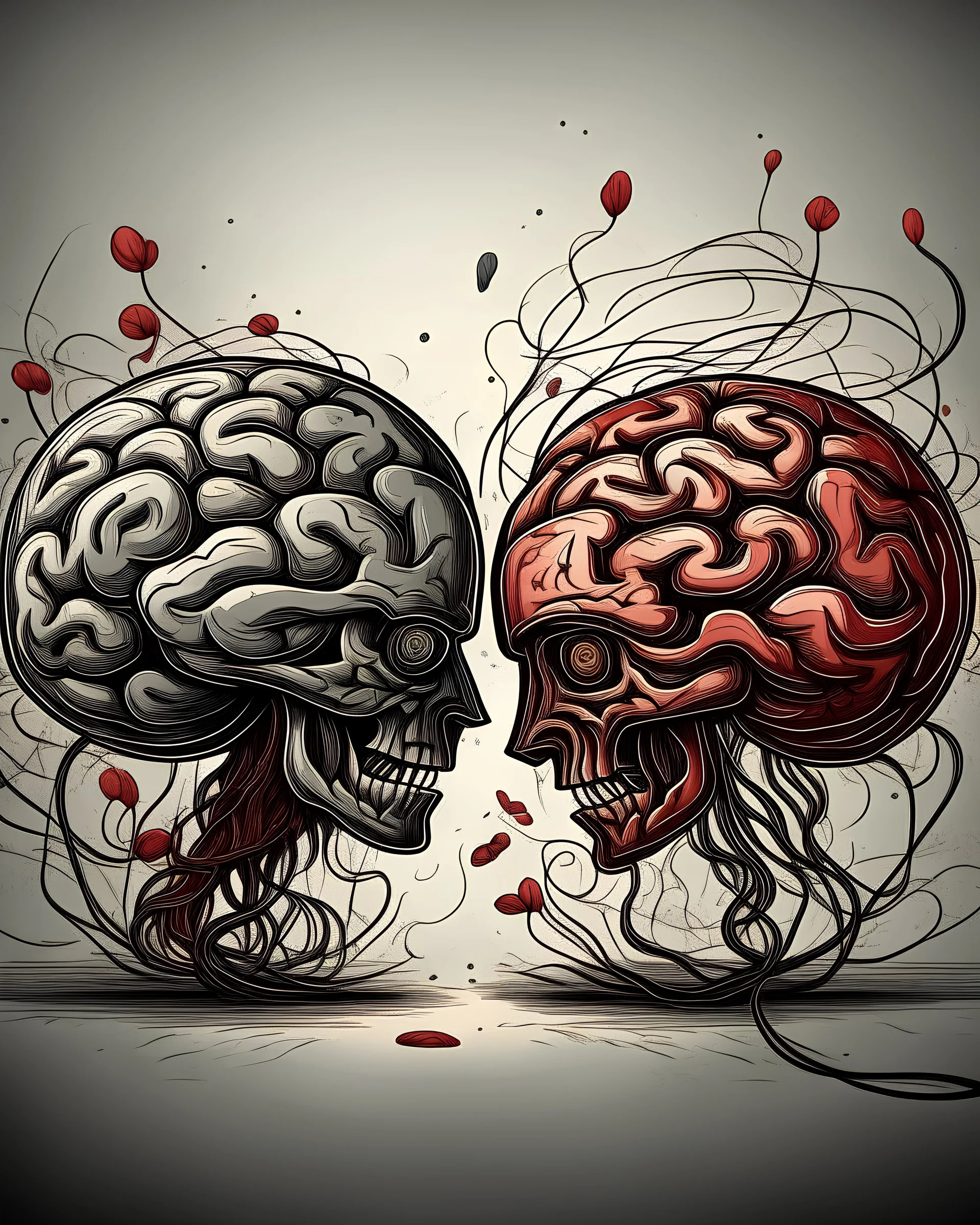 A war between brain and heart