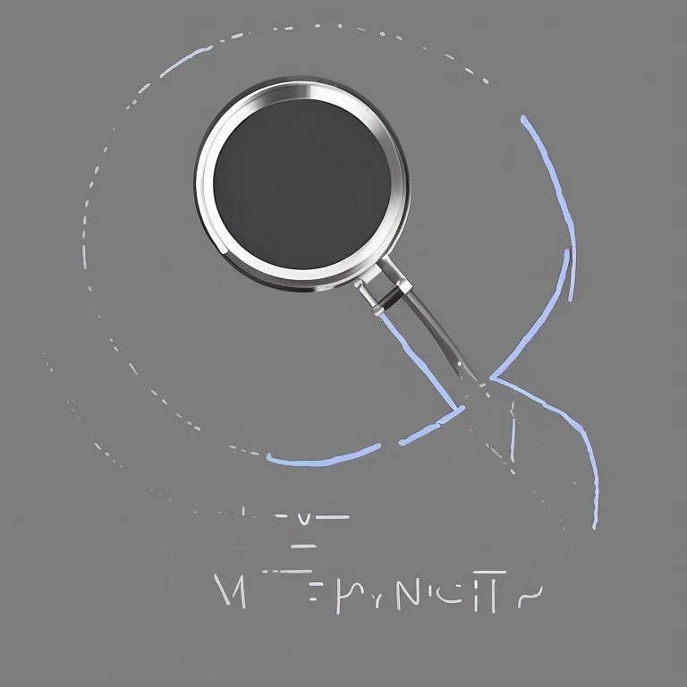 round svg logo charts magnifier