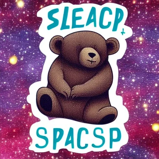 sleepy bear space