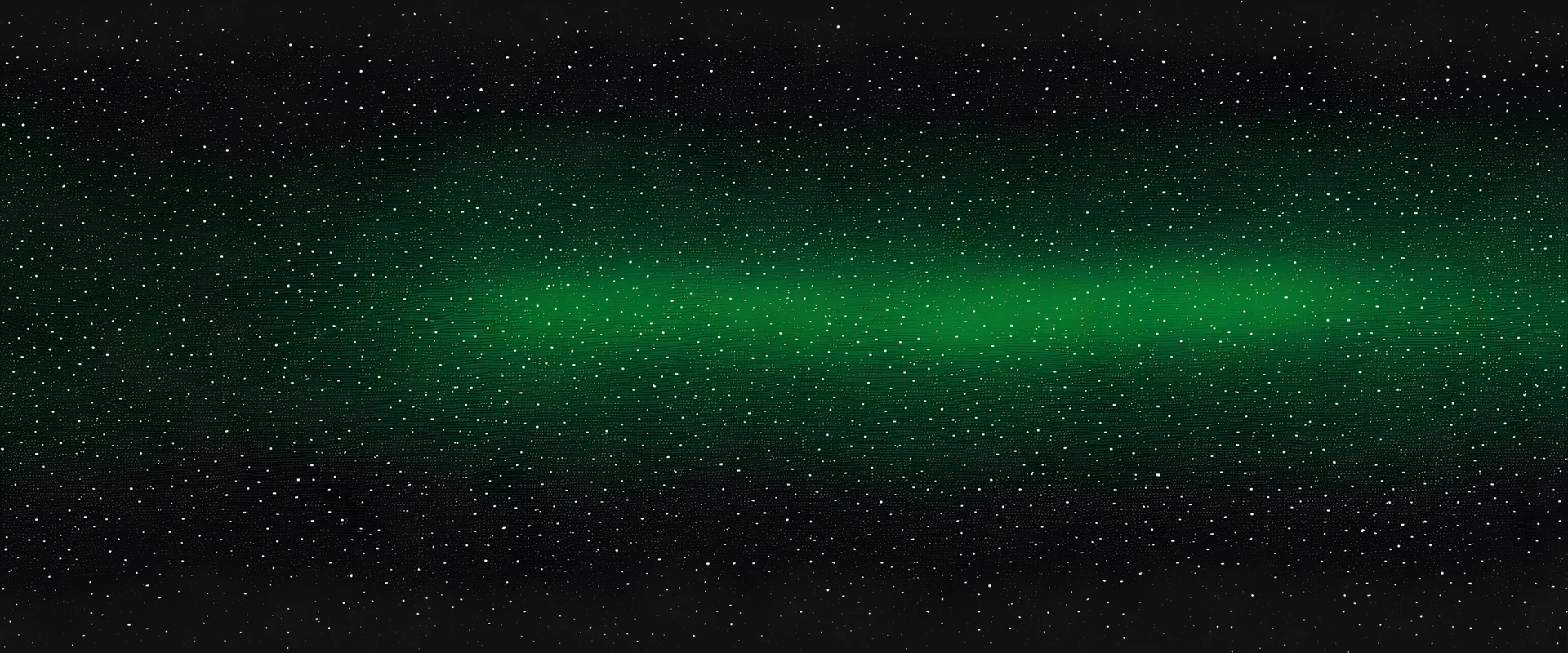 Orange white green illuminated spots on black, grainy gradient background, color noise texture effect, copy space