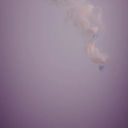 tiny delicate smoke and steam, beautiful composition, smoke effect, steam effect, pastel colors, plain solid color, highly intricate, extremely ornate, highly detailed, photorealistic, chiaroscuro, aesthetic layout, monochrome pantone, minimalist photography, hyper realistic, octane render, minimalist art