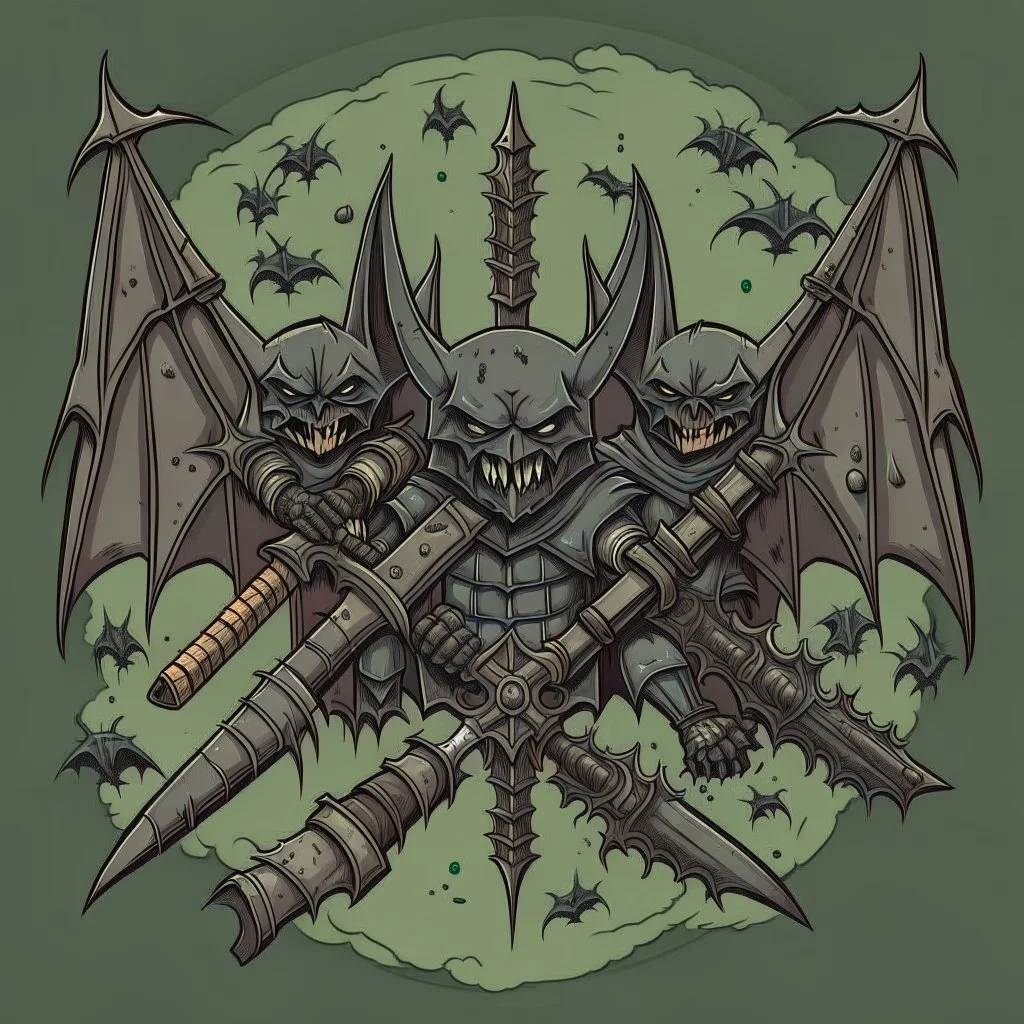 bats with weapons