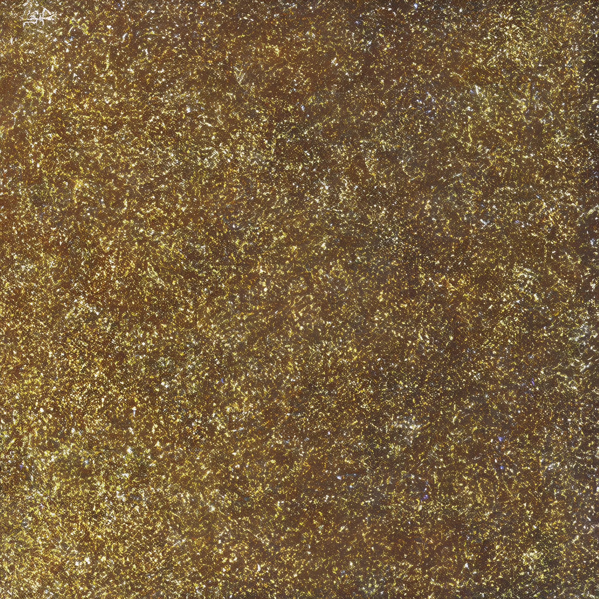 old cd cover with glitter